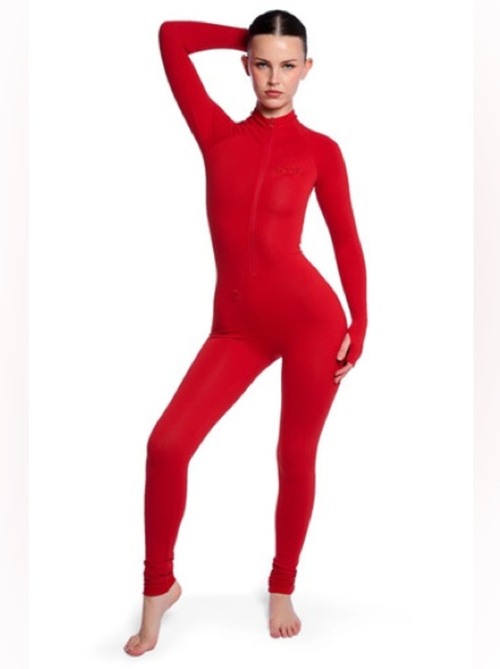 Body By Raven Tracy Red Jumpsuit
